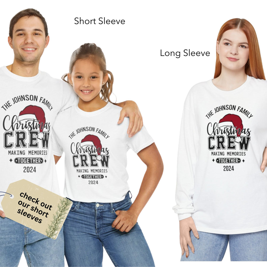 Group Shirts - Christmas Crew Long Sleeves