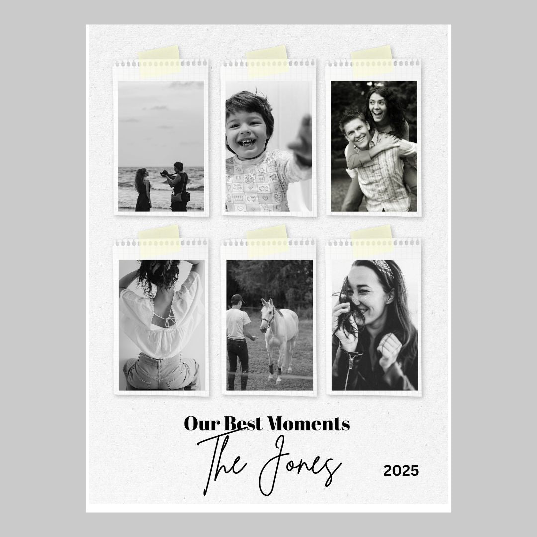 Personalized  Plush Blanket - Our Best Moments