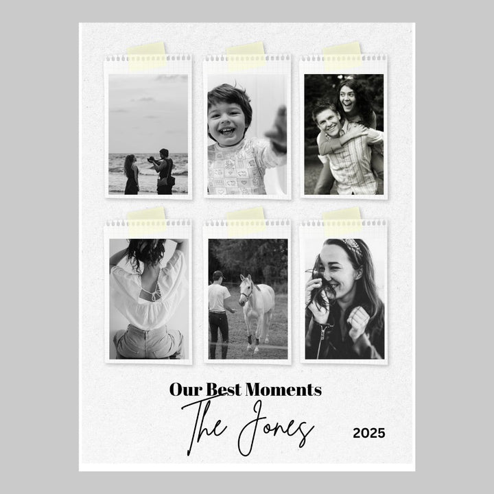 Personalized  Plush Blanket - Our Best Moments