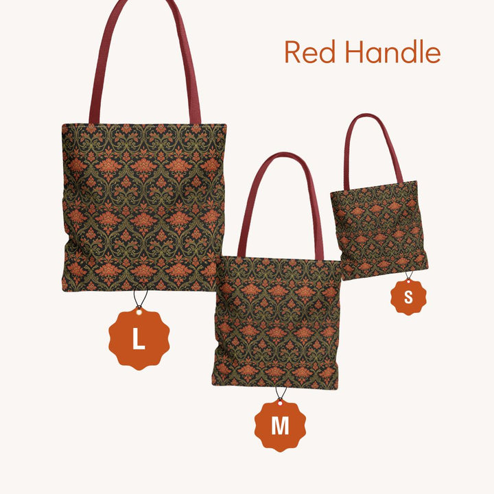 Batik Print Tote Bag -   Traditional Pattern 12