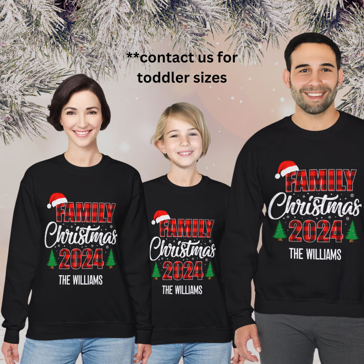 Family Christmas Crewneck Sweater