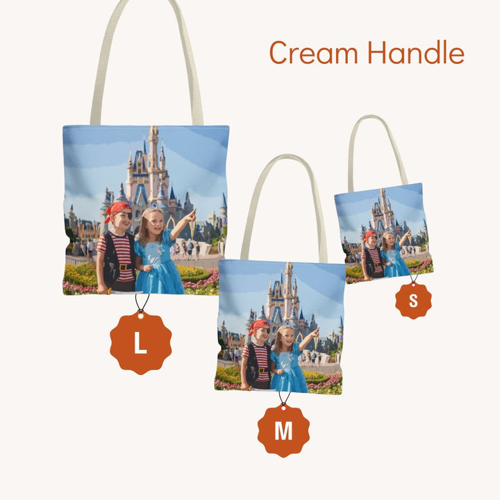 Custom Photo Full Print Tote Bag