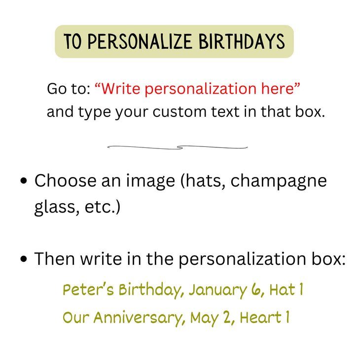 2026 Wall Calendar Botanical Flower  - Personalized