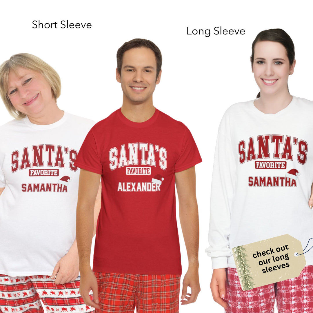 Group Shirts - Santa's Favorite Short Sleeves