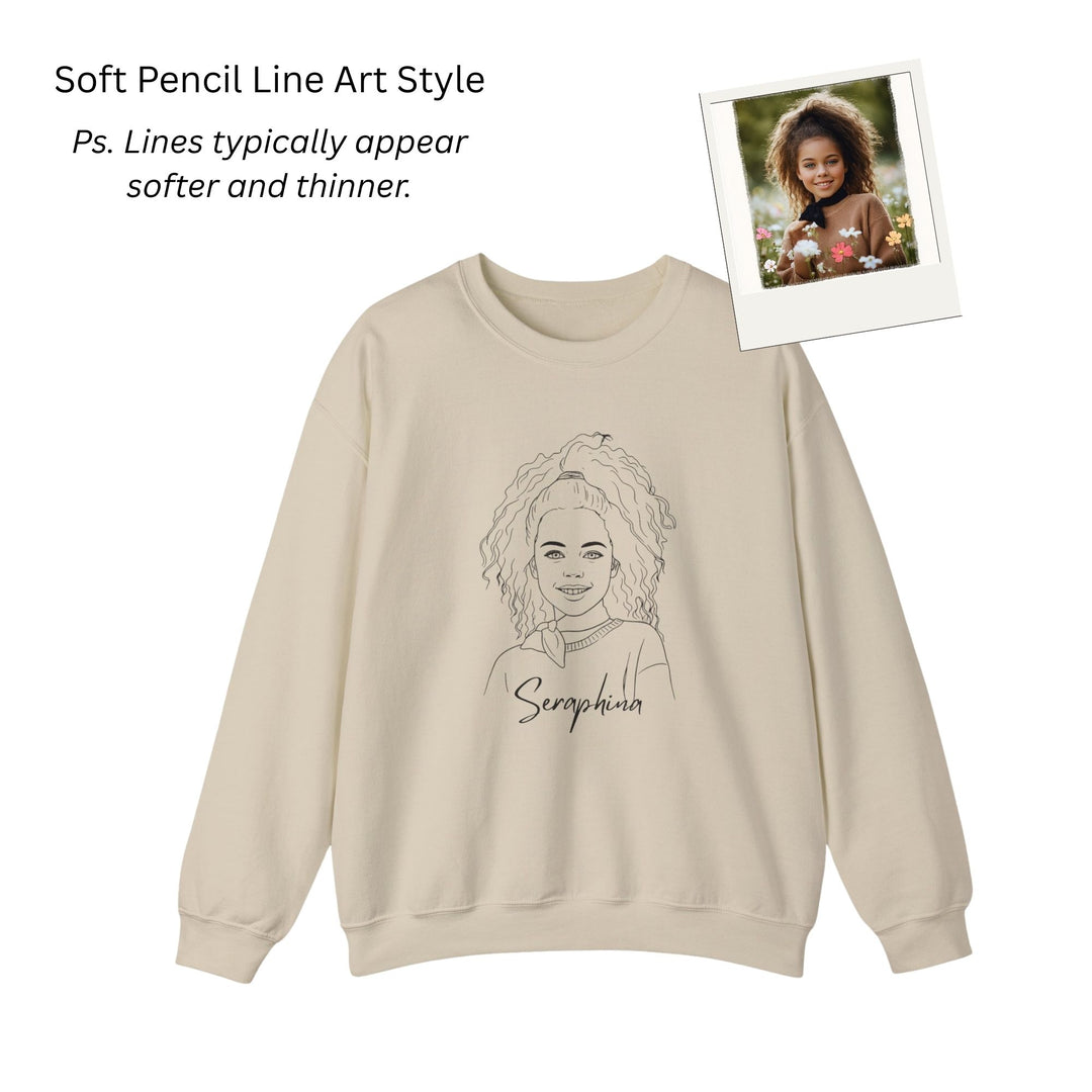Custom Photo on Sweater