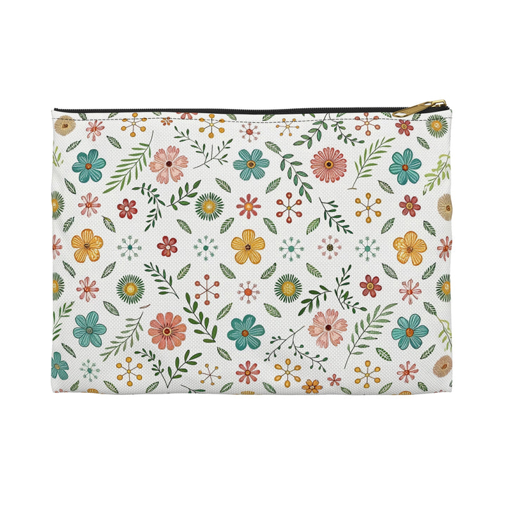 Copy of Floral Accessory Pouch - Boho Style Organizer for Makeup, Travel, Gifts, and Daily Essentials