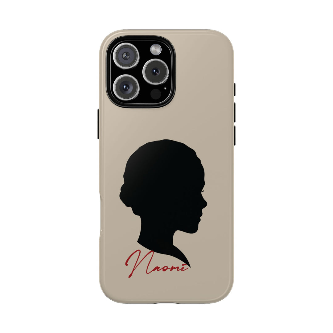Custom Photo Silhouette On Tough Phone Case