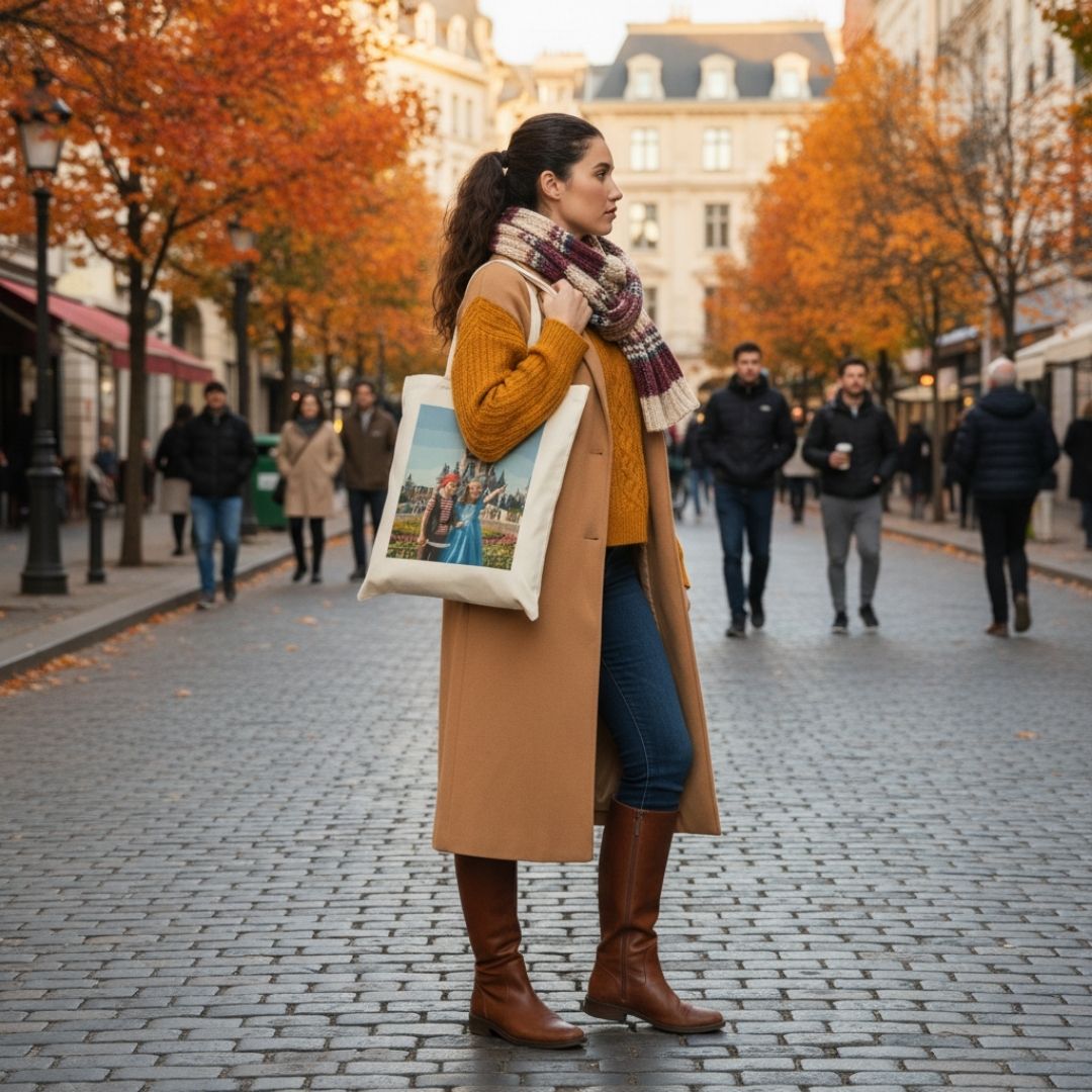 Custom Photo Tote Bag