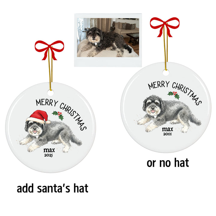 Personalized Pet Photo Christmas Ornament: Pet Picture Ornament