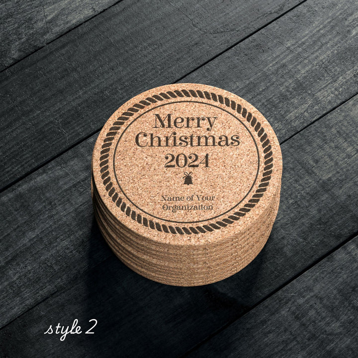 Personalized Cork Coaster