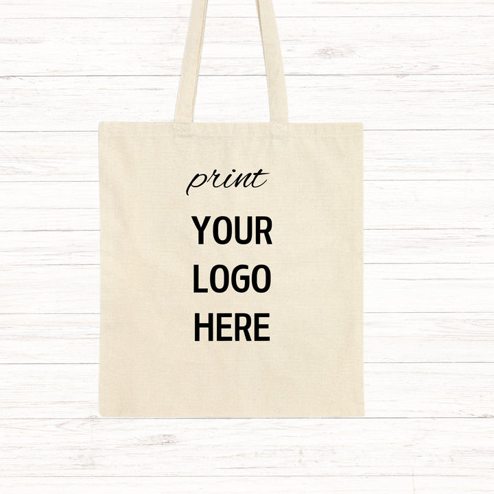 Personalized Group Holiday Tote Bags - 1