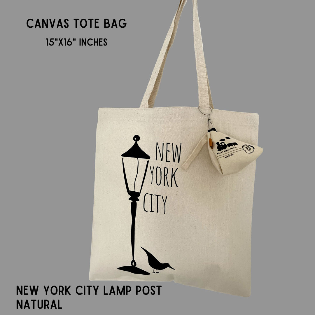 Canvas Tote With Small Purse Collection