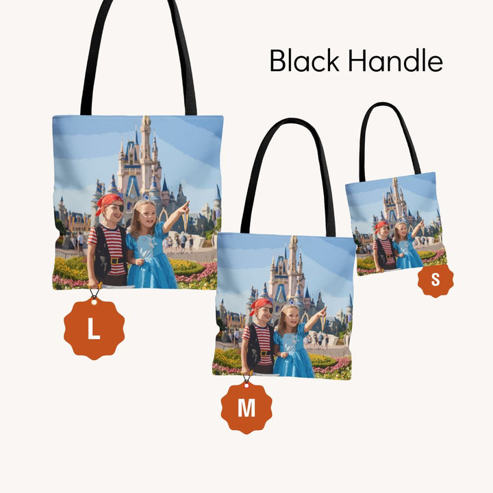 Custom Photo Full Print Tote Bag