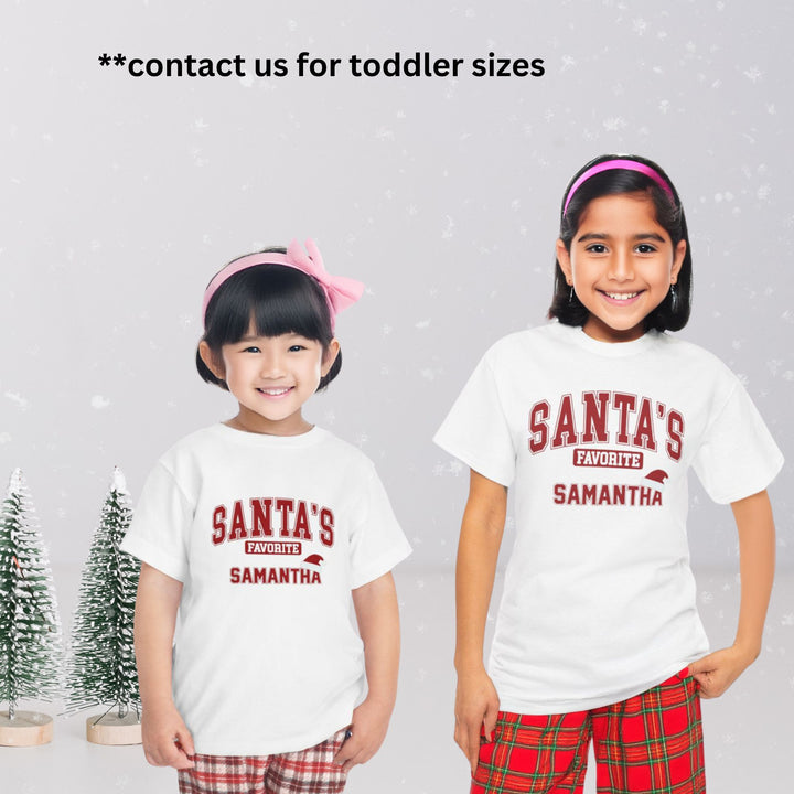 Group Shirts - Santa's Favorite Short Sleeves