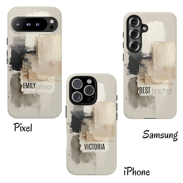 Personalized Abstract  Inspired Tough Case