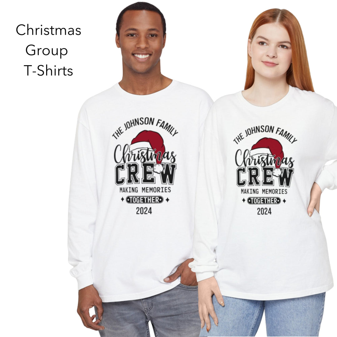 Group Shirts - Christmas Crew Long Sleeves