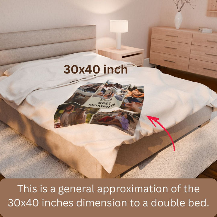 Personalized  Plush Blanket - Best Moment 2025