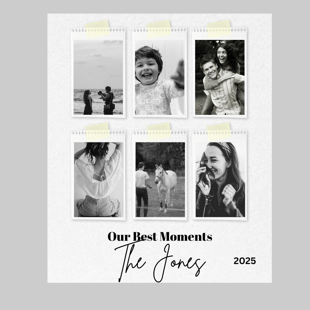 Personalized  Plush Blanket - Our Best Moments