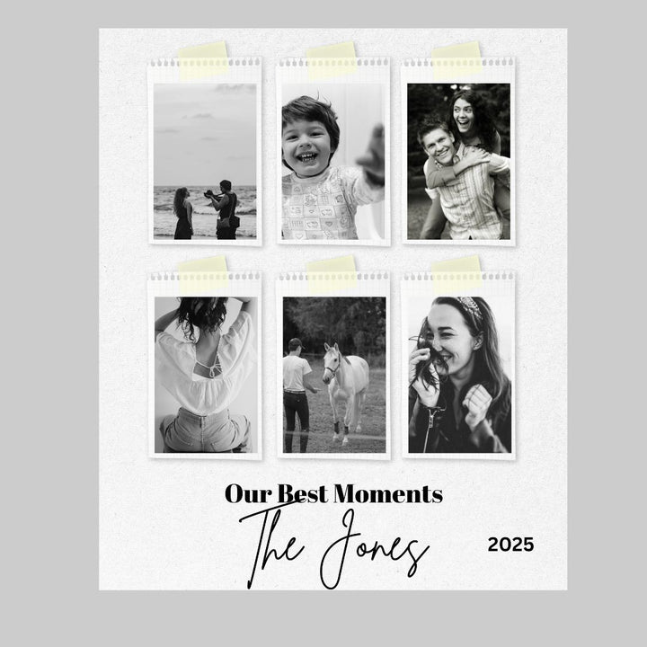 Personalized  Plush Blanket - Our Best Moments