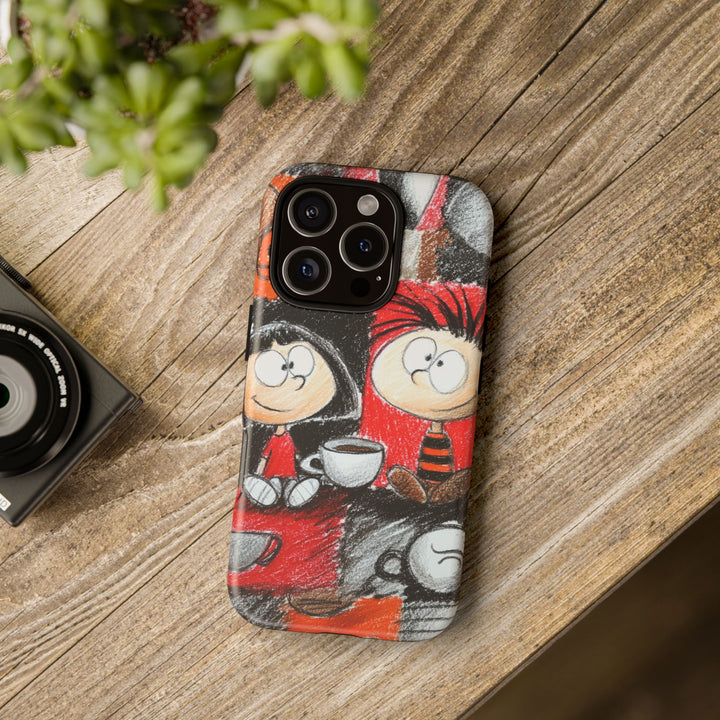 Though Phone Case Cartoon Style