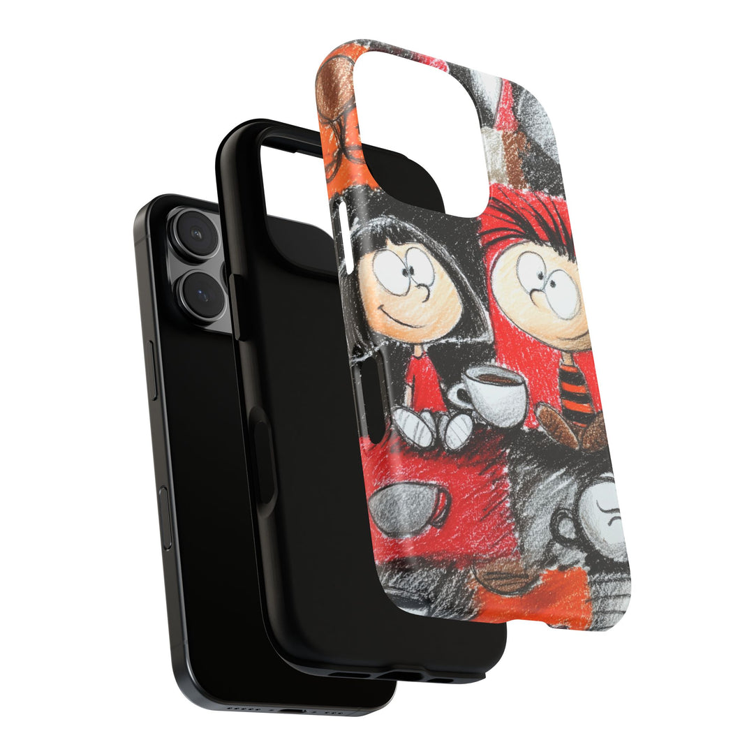 Though Phone Case Cartoon Style
