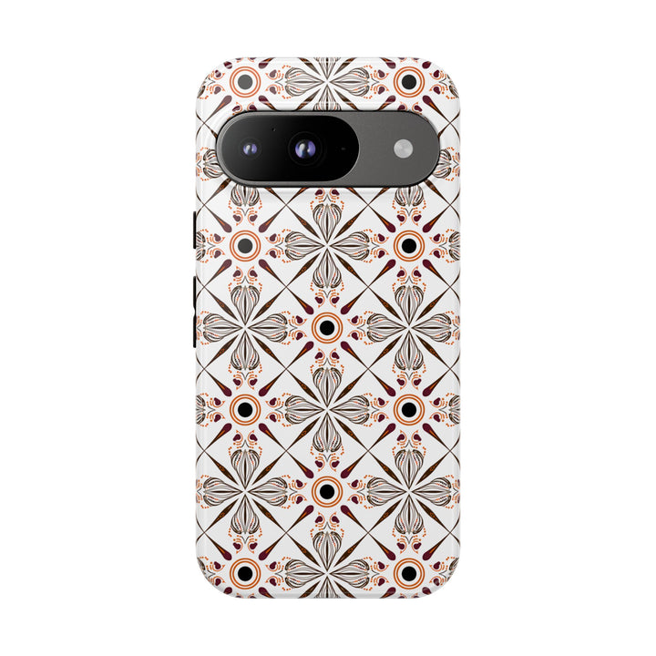 Traditional Batik Pattern Tough Phone Cases Personalizable - Modern Batik Pattern