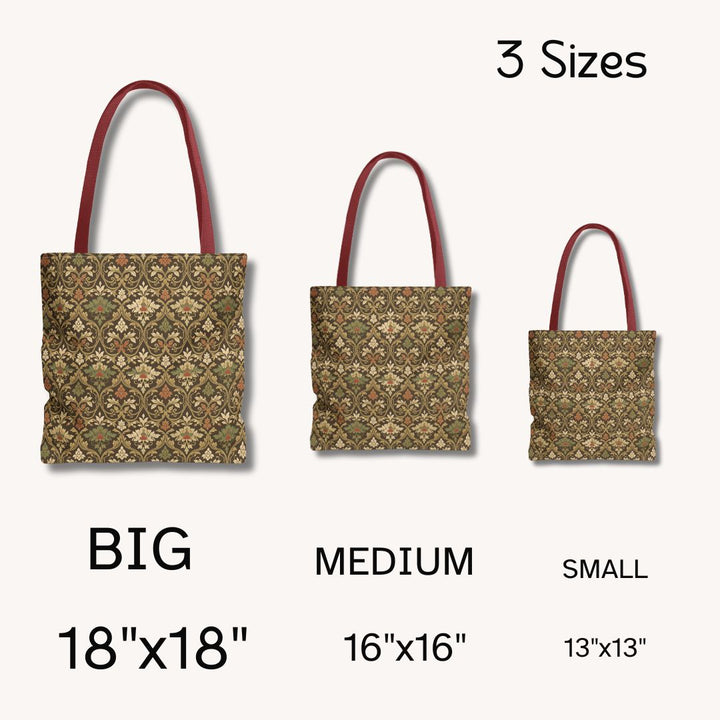 Batik Print Tote Bag -   Traditional Pattern 11