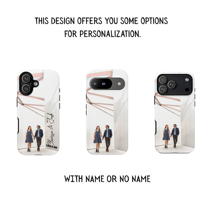 Though Phone Case With Photo -  Fine Art Style Custom Photo Phone Case