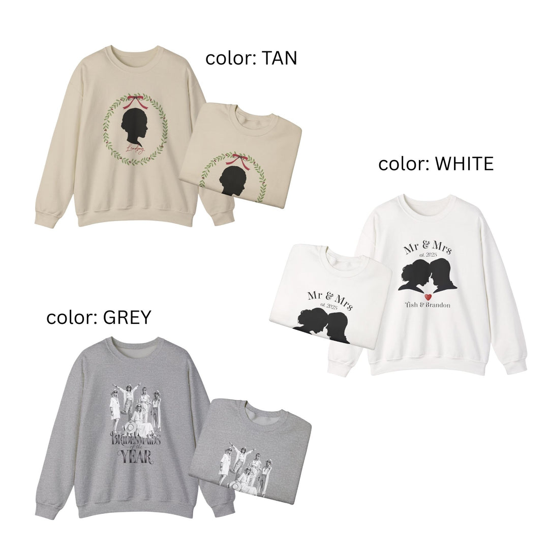 Custom Photo on Sweater