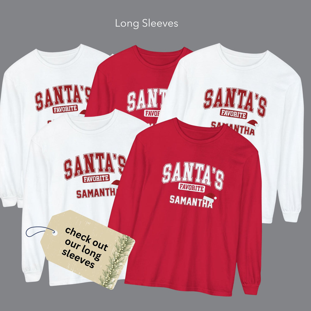 Group Shirts - Santa's Favorite Short Sleeves