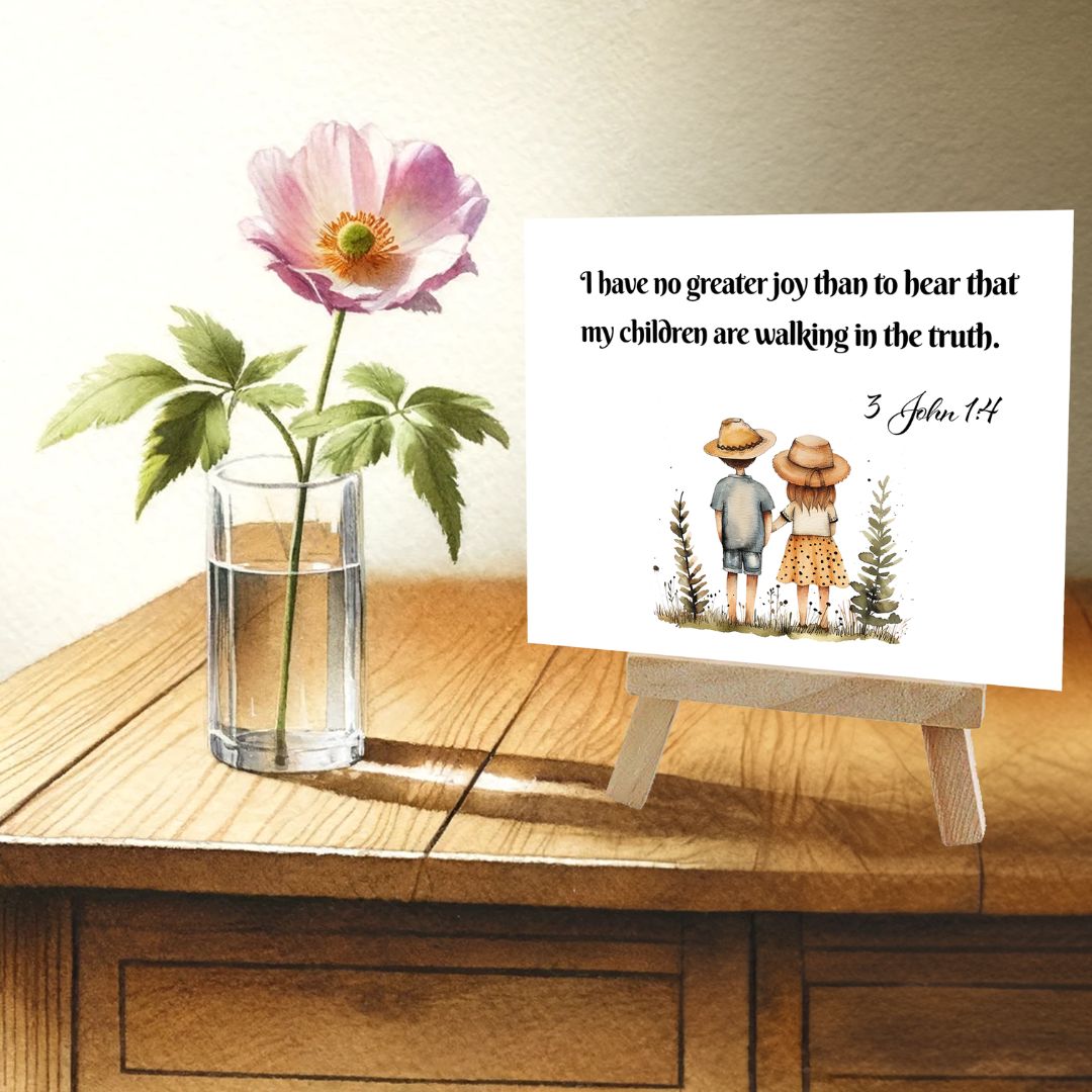12 Mother's Day Bible Scriptures On Mini Easel