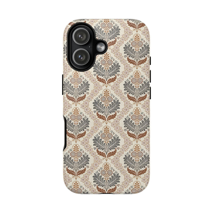 Modern Batik Pattern Tough Phone Cases Personalizable - Toile 1