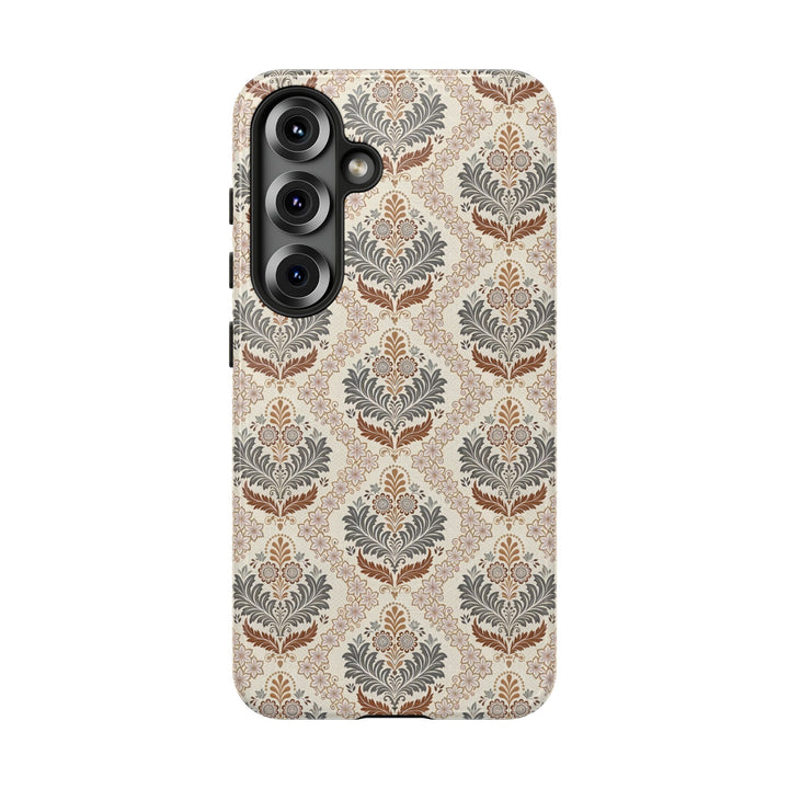 Modern Batik Pattern Tough Phone Cases Personalizable - Toile 1