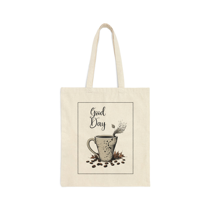 Good Day Cotton Canvas Tote Bag