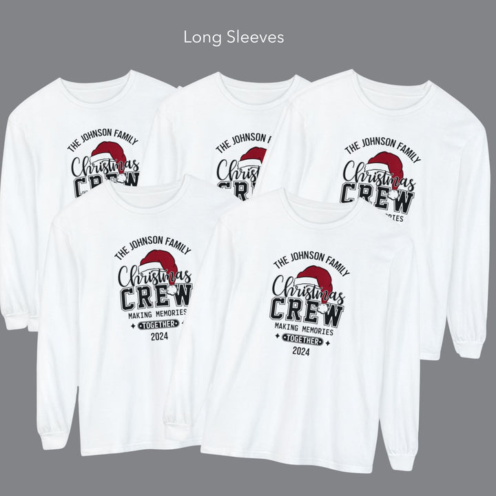 Group Shirts - Christmas Crew Long Sleeves