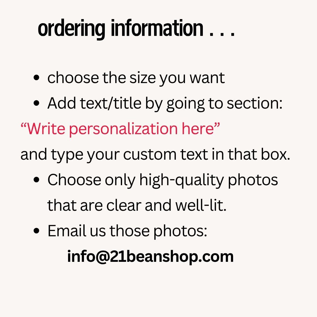 Custom Photo Tote Bag