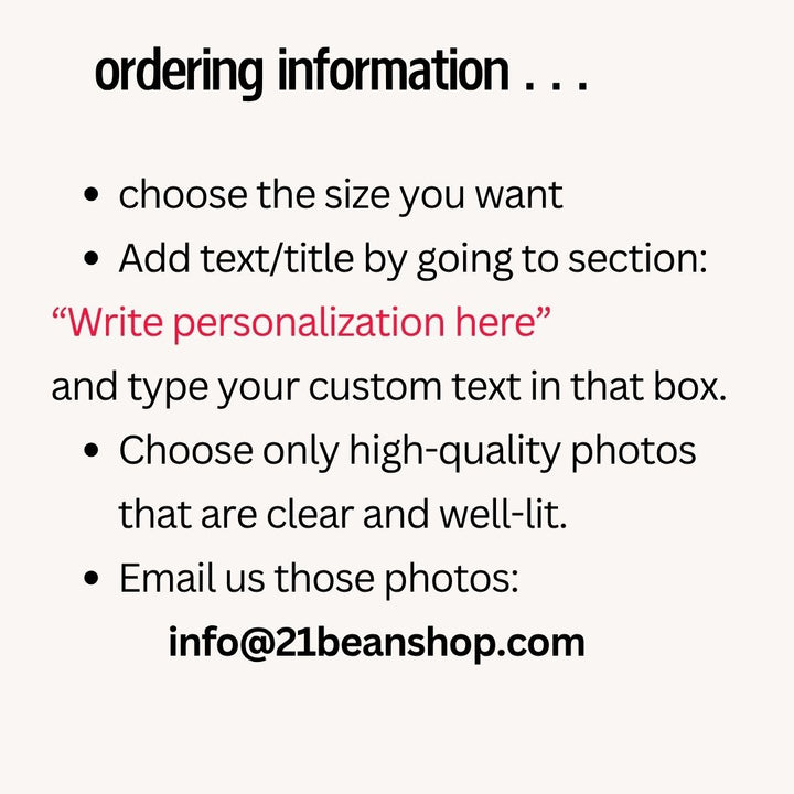 Custom Photo Tote Bag