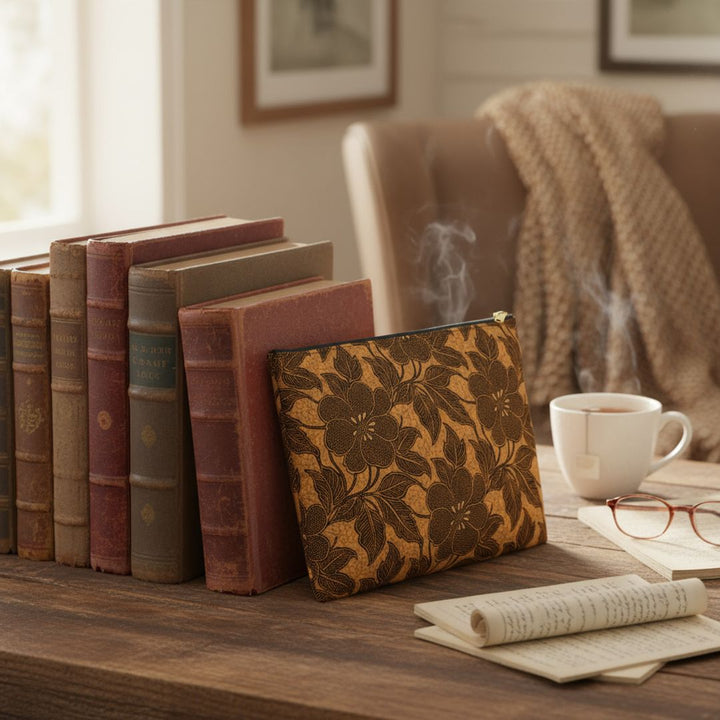 Batik Print Makeup And Accessory Pouch -  Traditional Pattern 9