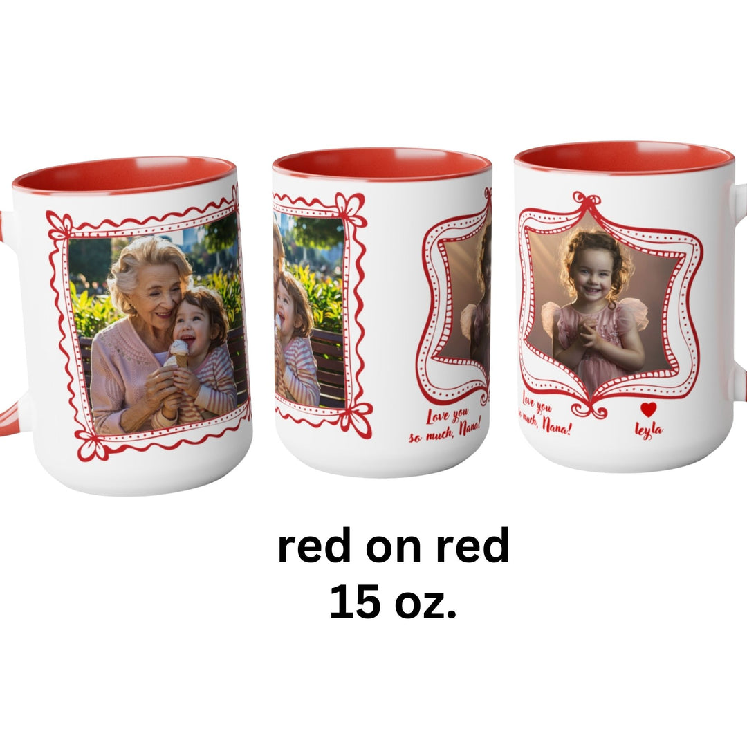 Custom Photo Mug Grandma Gift