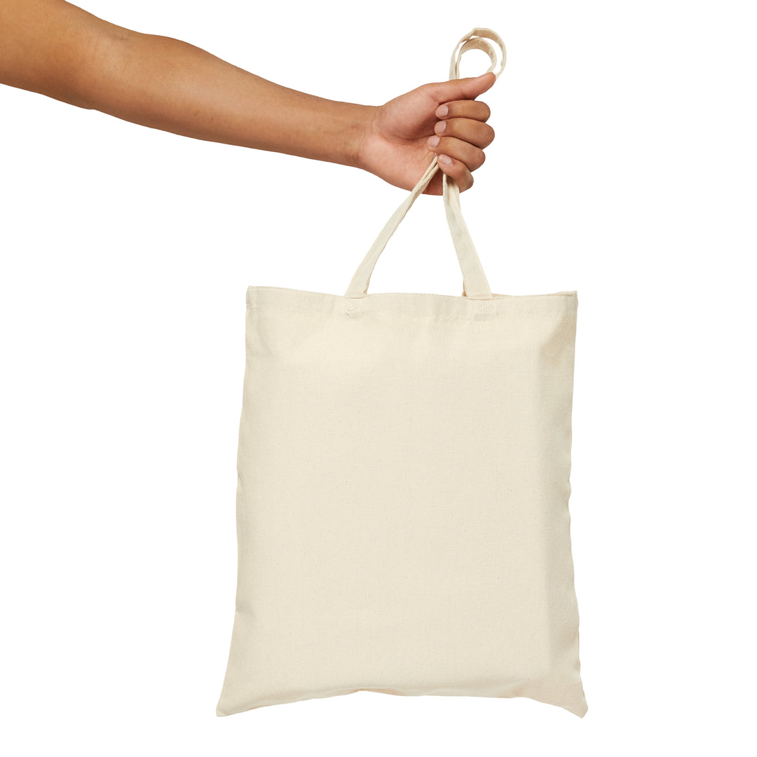 Personalized Cotton Canvas Tote Bag Santa Mailbox Style 1