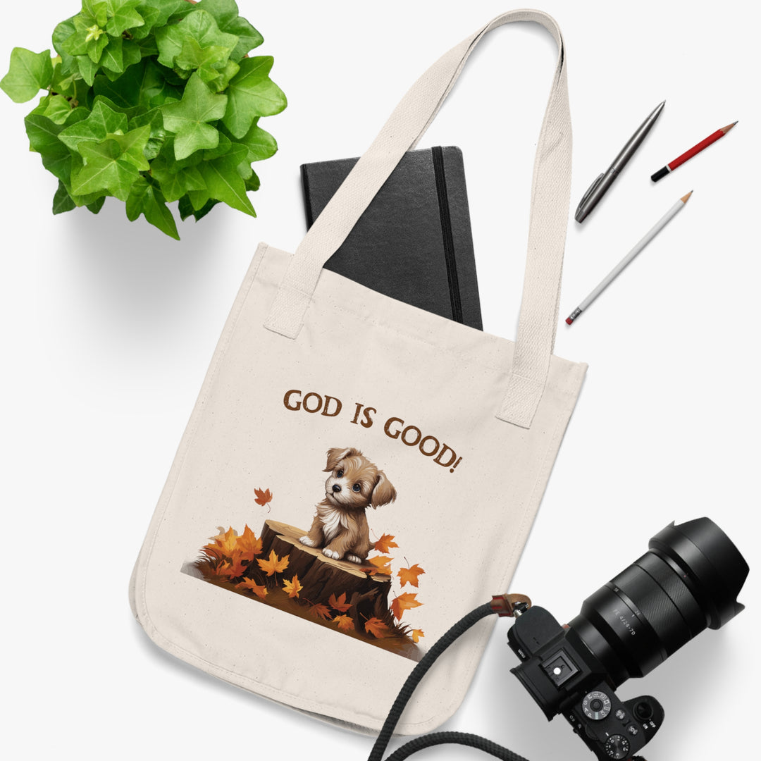 God Is Good Organic Canvas Tote