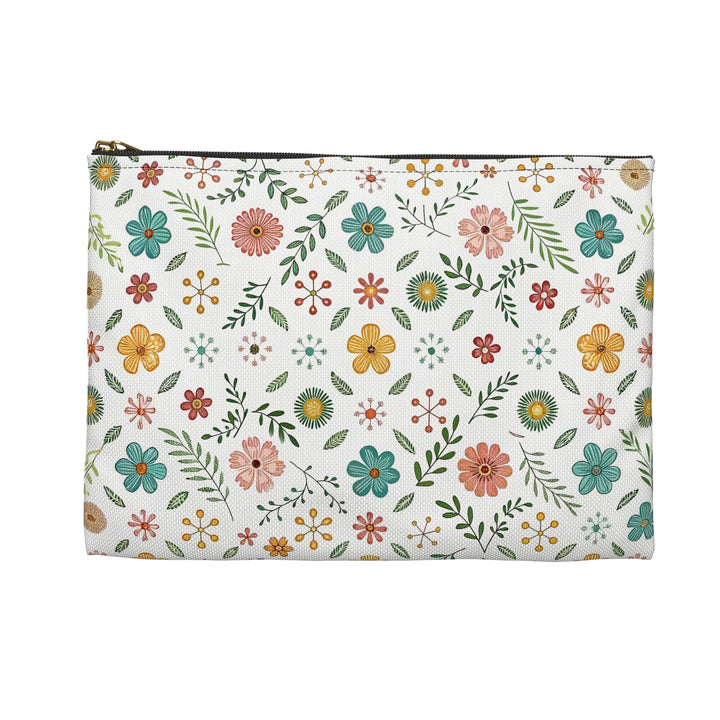 Copy of Floral Accessory Pouch - Boho Style Organizer for Makeup, Travel, Gifts, and Daily Essentials