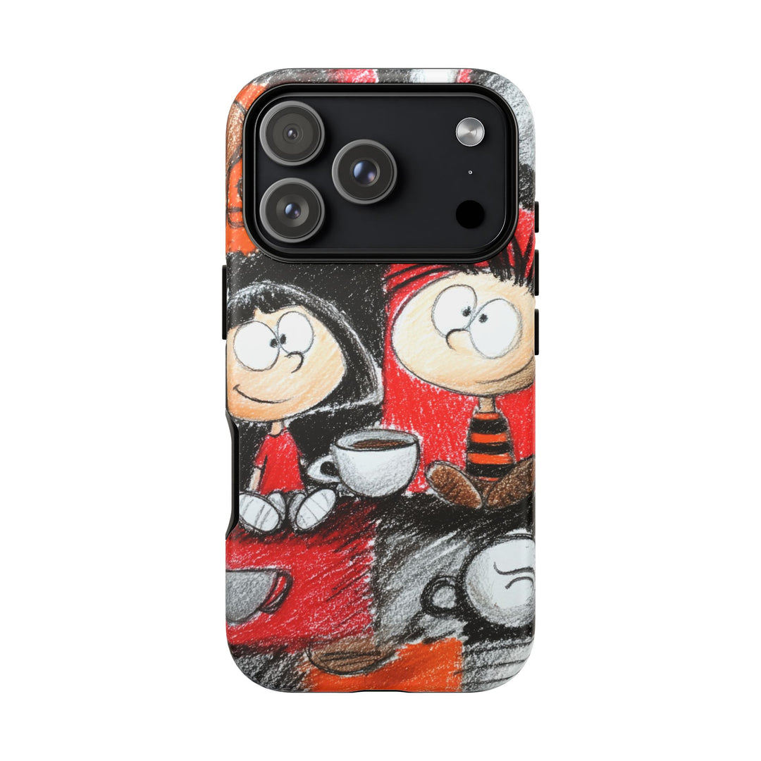Though Phone Case Cartoon Style