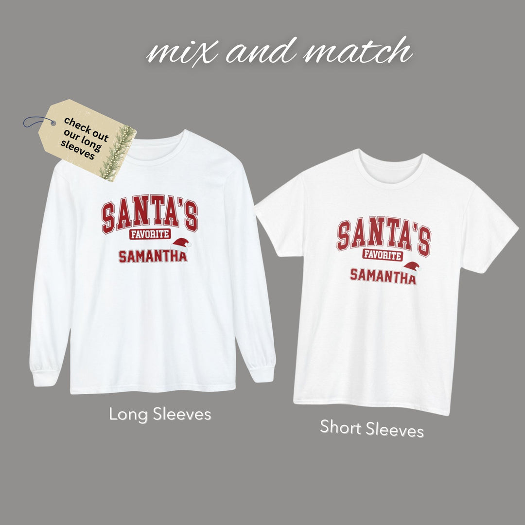 Group Shirts - Santa's Favorite Short Sleeves