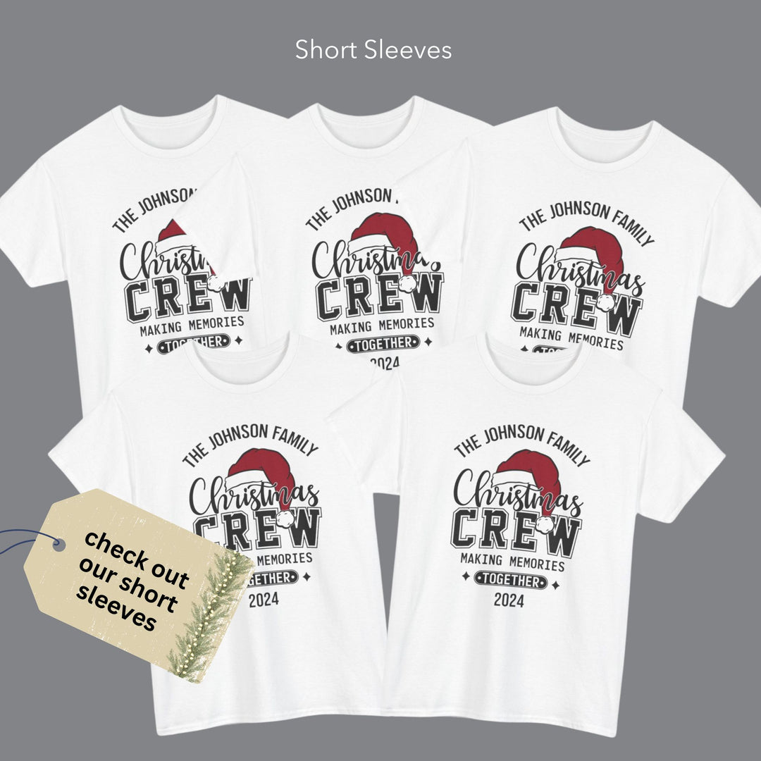 Group Shirts - Christmas Crew Long Sleeves