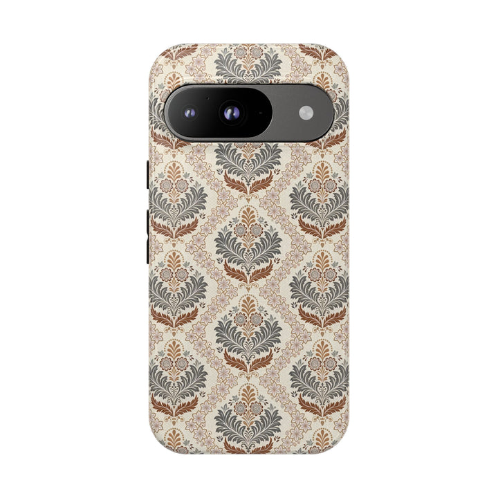 Modern Batik Pattern Tough Phone Cases Personalizable - Toile 1