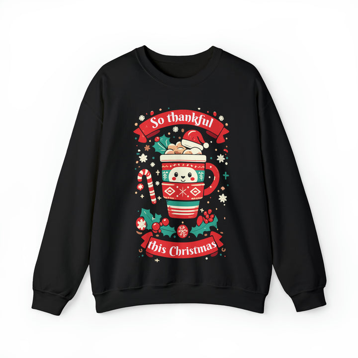 Unisex Heavy Blend™ Crewneck Sweatshirt, So Thankful Christmas