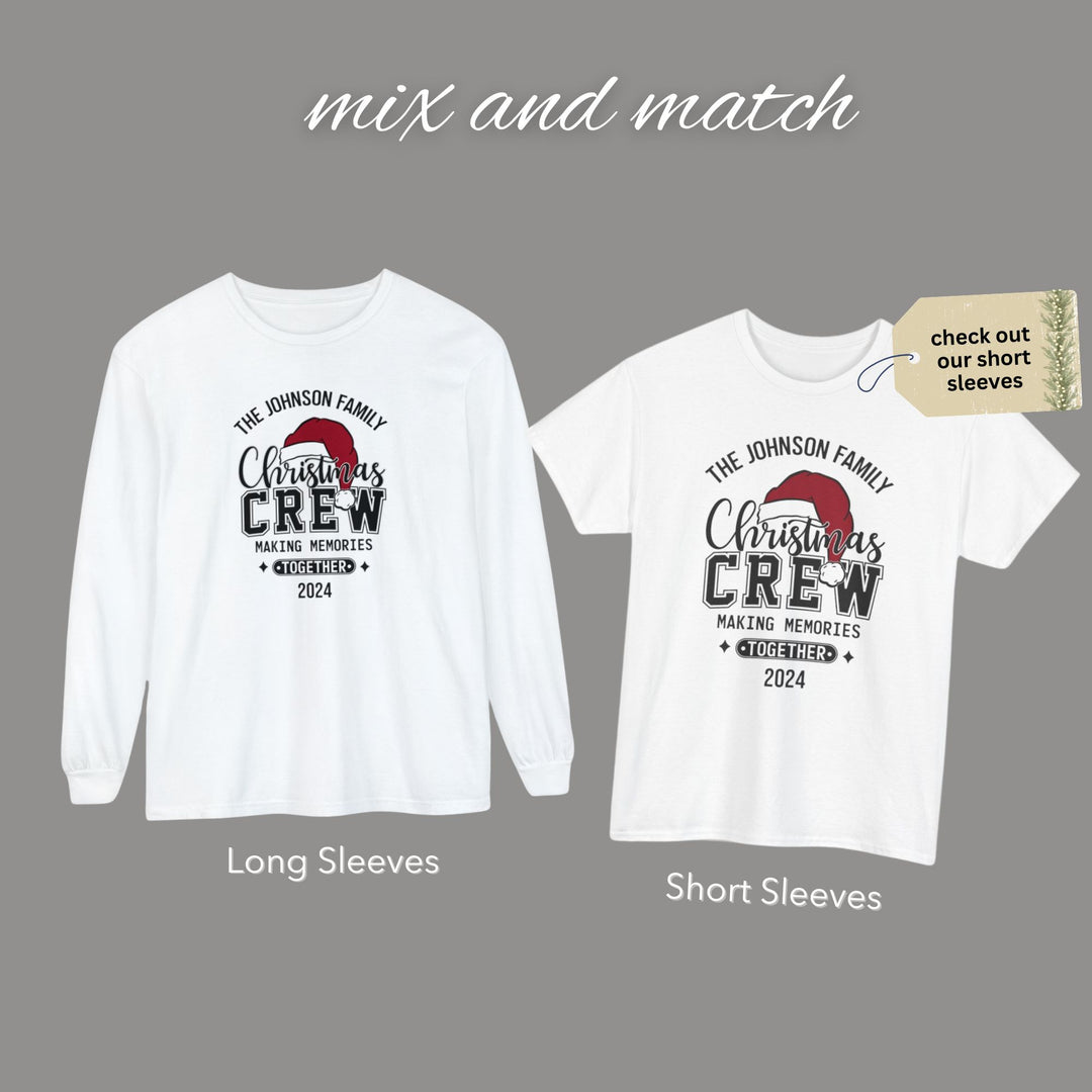 Group Shirts - Christmas Crew Long Sleeves