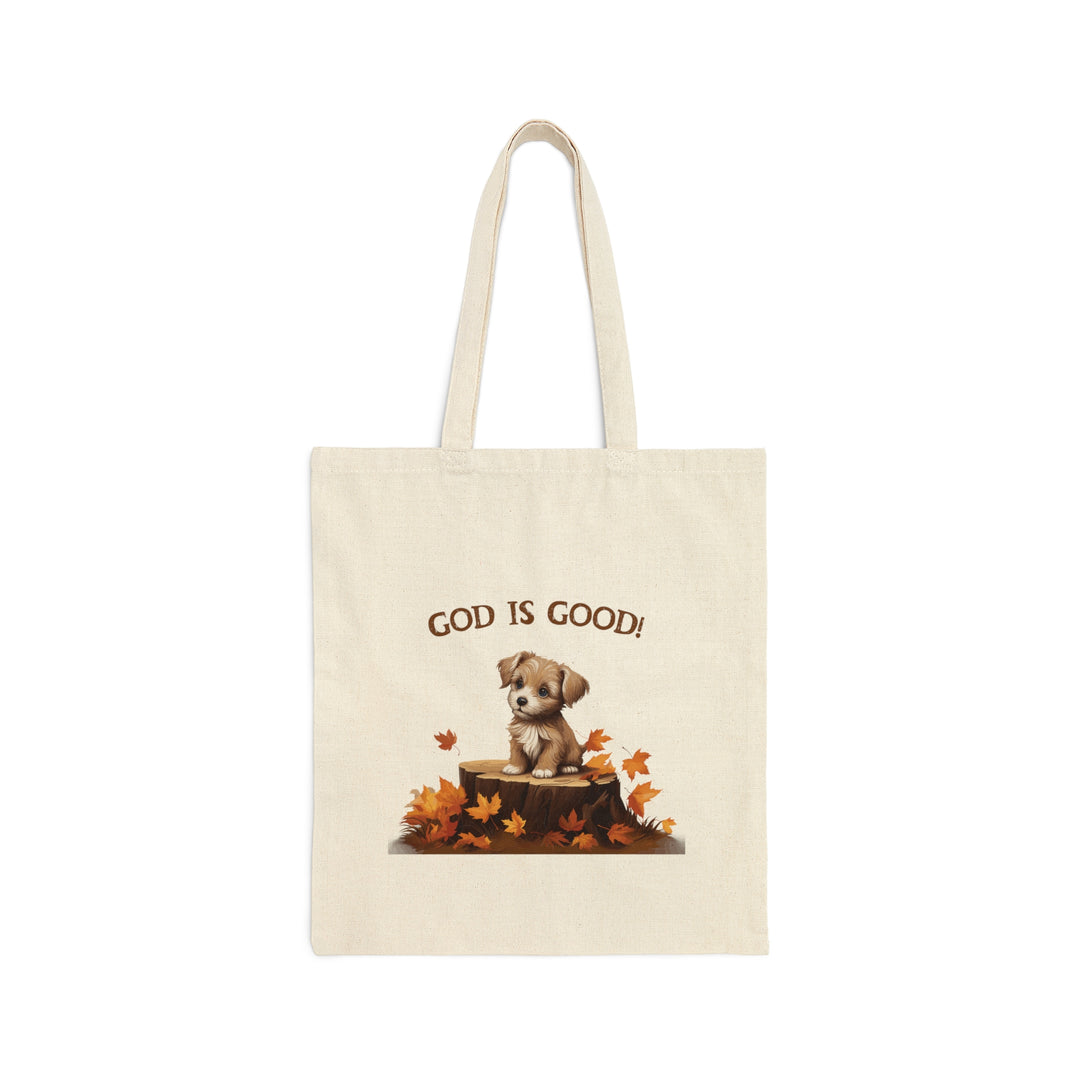 God Is Good Cotton Canvas Tote Bag