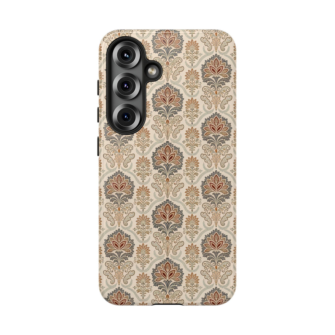 Modern Batik Pattern Tough Phone Cases Personalizable - Toile 11